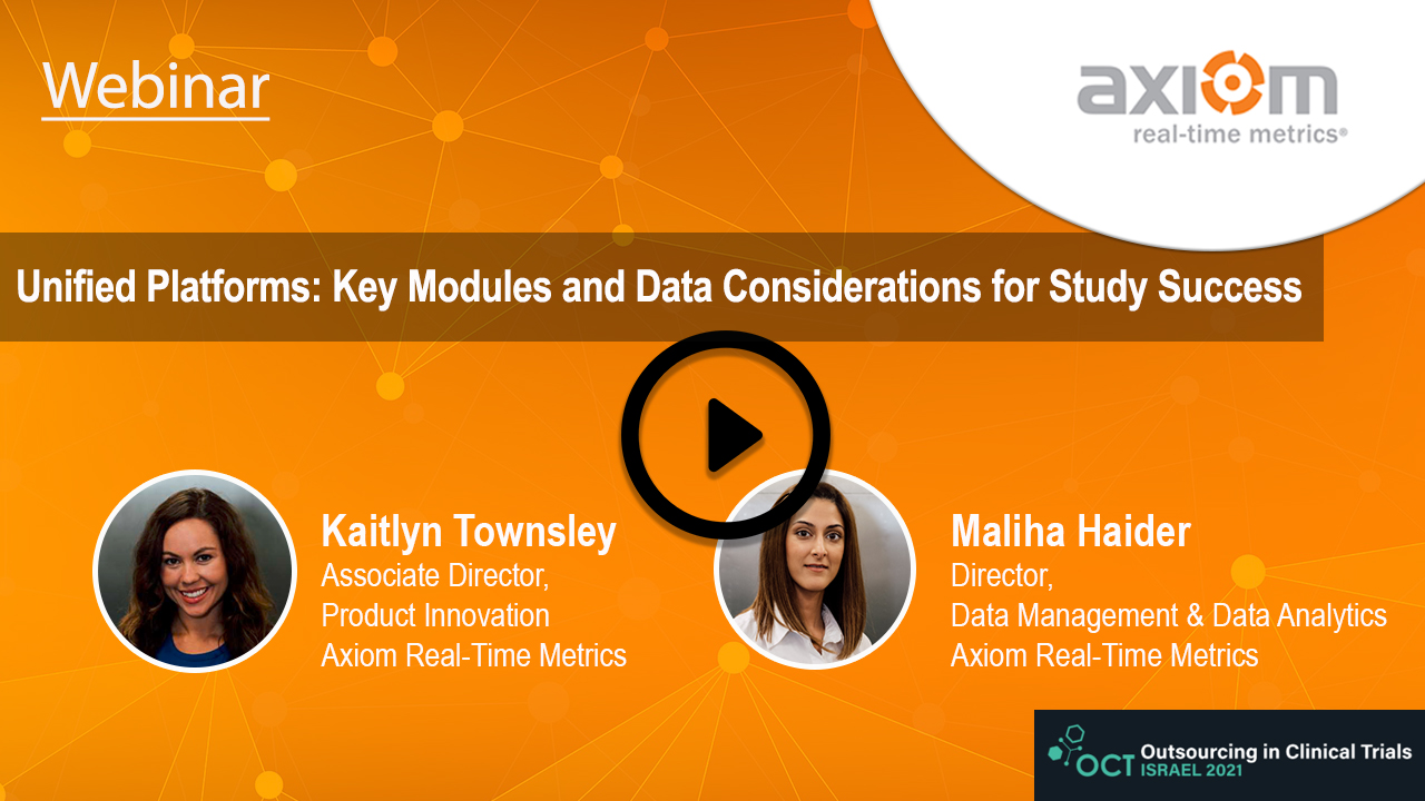 WEBINAR: Unified Platforms: Key Modules and Data Considerations for Study Success